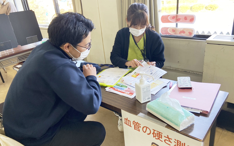 11月19日（土）千葉県茂原市にて健康測定・介護相談会を開催しました